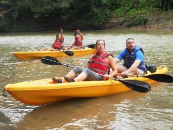 Safari en Kayak por el Río Peñas Blancas, Volcán Arenal, Costa Rica